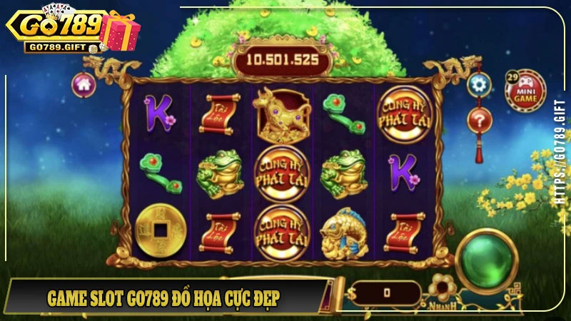 game Slot Go789 gây ấn tượng với đồ họa đẹp, lối chơi đơn giản